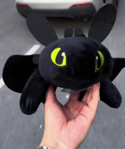 Toothless Baby Flying Dragon Car Accessories