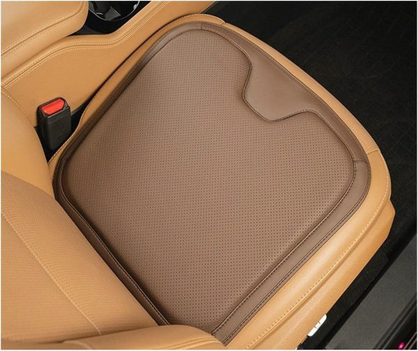 Car Seat Cushions All Season Universal Napa Leather Front Driver Seat Protector Cover