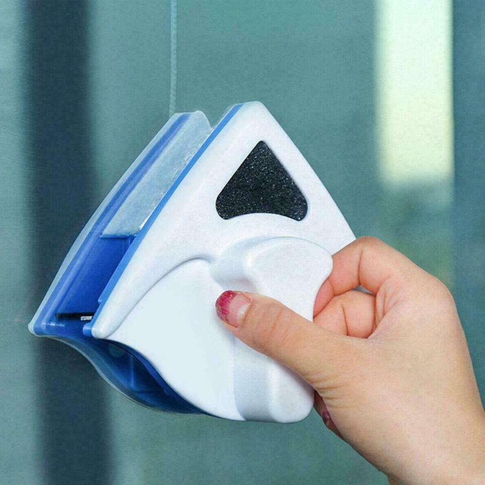 Window Magnetic Double Sided Glass Wipe Cleaner Cleaning Tools Kit Home Fast