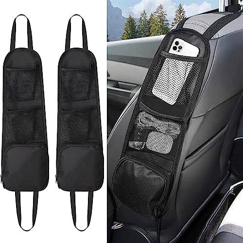 2PCS Multi Pocket Car Seat Side Hanging Storage Bag Holder